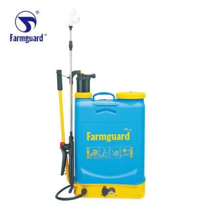 16L 12V Rechargeable Electric and Hand 2 in 1 Chemical Backpack Spray Pump Sprayer