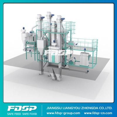 Easy Operation Small Animal Feed Pellet Set Production Line