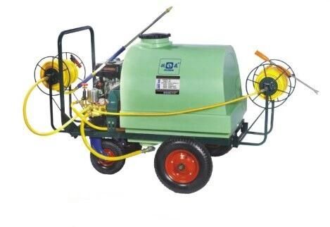 Self-Contained Trolley Gasoline Engine Power Sprayer, Diaphragm Pump Plunger Pump Power Boom Sprayer