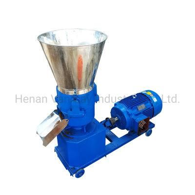 Diesel Engine Animal Feed Mixing Pellet Mill Machine