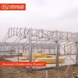 Prefabricated Steel Structure Sandwich Panel House Building for Poultry House