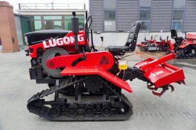 Shandong Lugong Back Force Cultivator Honghan Double Head Rotary Cultivator
