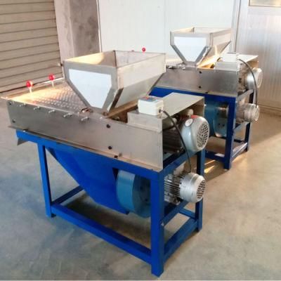 Easy Operation Roasted Groundnut Skin Removing Peeling Peanut Shelling Machine