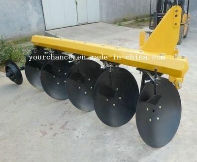 Tip Quality 1lts-5 120-150HP Tractor Mounted 1.5m Working Width 5 Discs Fish Type Heavy Duty Disc Plough