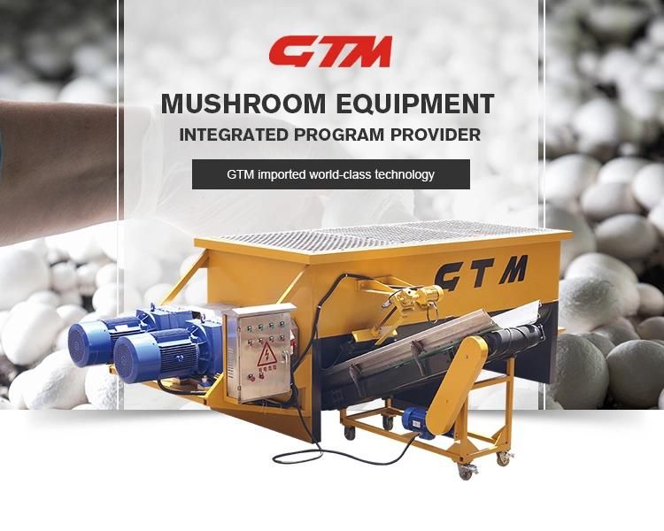 Mushroom Compost Soil Mixing Mixer Machine Casing Soil Mixer