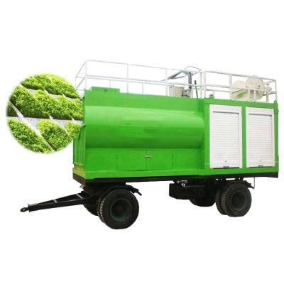 Green Spray Seeding Hydroseeding Machine Used for Landscape Project