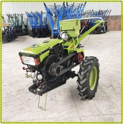 China Hot Sale 8HP-22HP Diesel Engine Walking Tractor Good Quality Tractor for South America Market