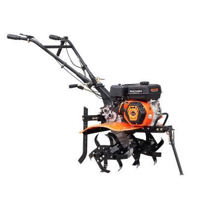Small-Scale Agricultural Plough Click Plough Field Machine, Multifunctional Household Arable Land Rotary Cultivator Mini Power Tiller