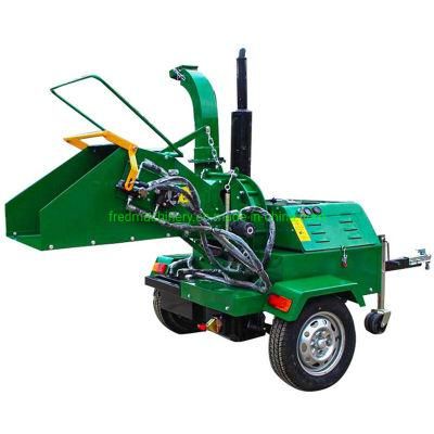 22HP Hydraulic Wood Chopper Trailer Mounted Dh-22 Forestry Cutting Machine