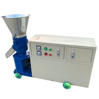 Electric Motor Driven Animal Feed Pellet Machine Cattle Chicken Feed Machine