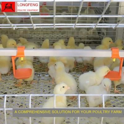 Computerized Farming Longfeng China Farm Broiler Cage Feeding Poultry Equipment Manufacture 9lcr-3120