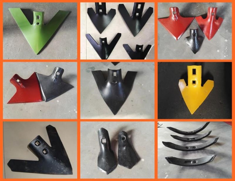 Cultivator Points Parts Steel / Forging Shovel for Cultivator Machine