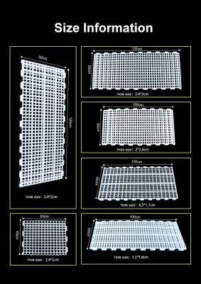 Poultry Farming Equipment Heavy Duty Chicken Plastic Slat Floor