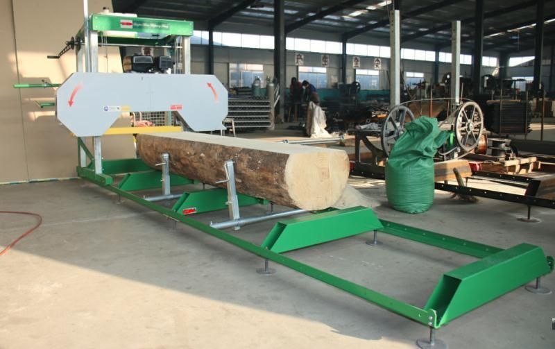 BRT Gasoline Engine Band Saw Portable Sawmill 31′ ′ Cutting Width