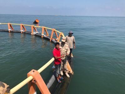 HDPE Circular Aquaculture Equipment Plastic Fishing Farms Floating Net Cage