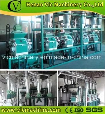 Complete machine list for making corn flour----30T/D