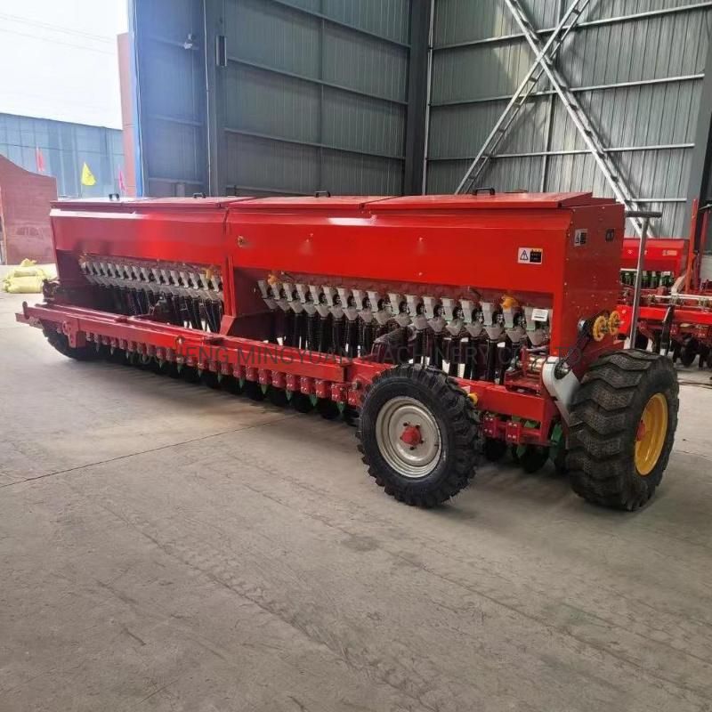 Multi Crop Grain Seed Drill with Roller Presser for Rice Wheat Alfalfa Oat