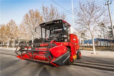 102HP Paddy Rice World 4lz-6.0p Combine Harvester for Sale