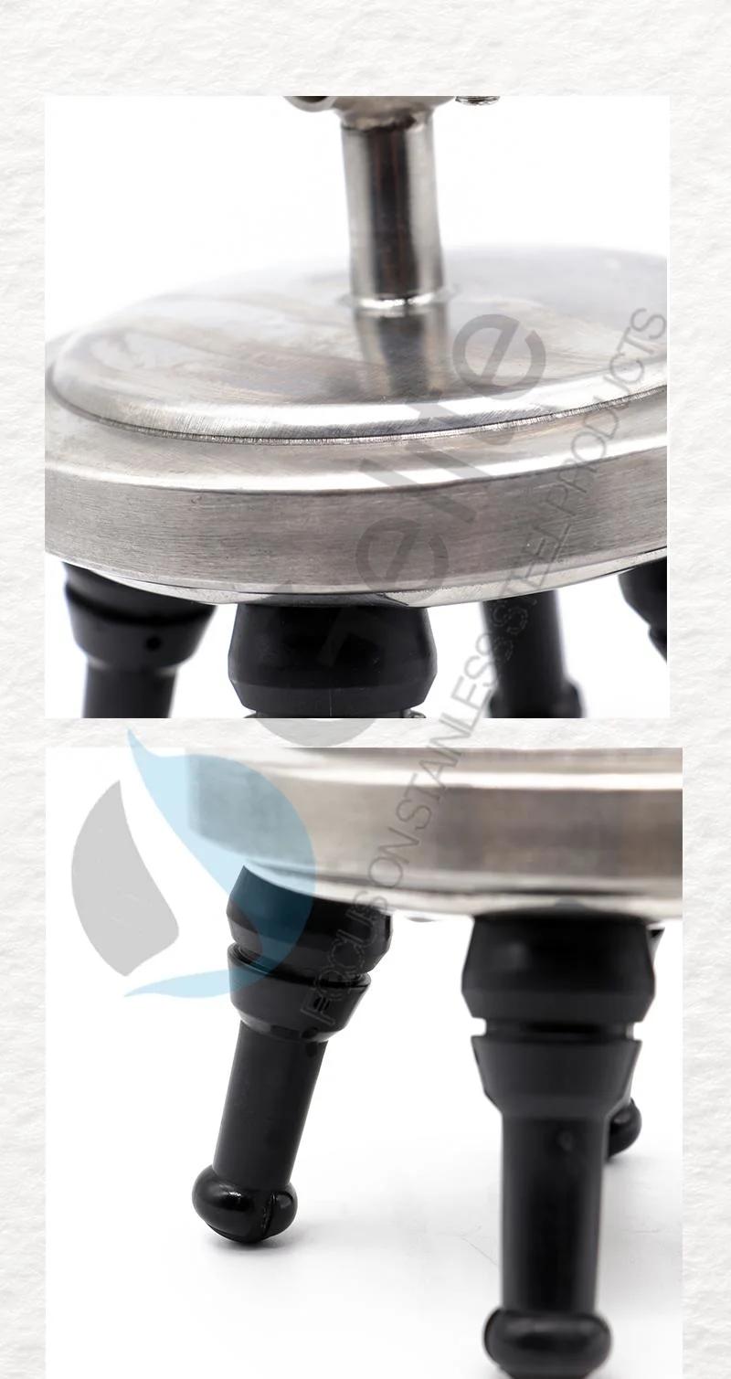 Sanitary Grade Stainless Steel Milking Machine Accessories Cleaning Seat