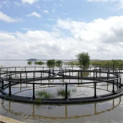 Round Aquaculture HDPE Floating Cage for Fish Farming