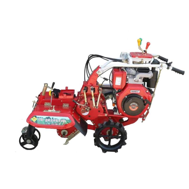 New Agricultural Automatic Rotary Power Tiller for Earthing up for Sugarcane