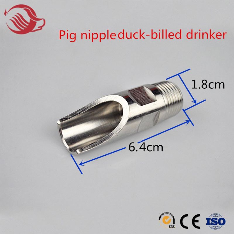 High Quality Pig Drinking Water Equipment, Stainless Steel Pig Nipple Drinker