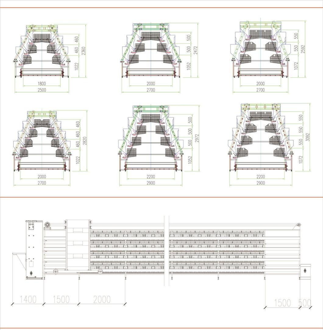 Type a Automatic Hot Galvanized Chicken Cage Equipment
