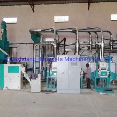 SGS BV Certificated Maize Flour Milling Machine