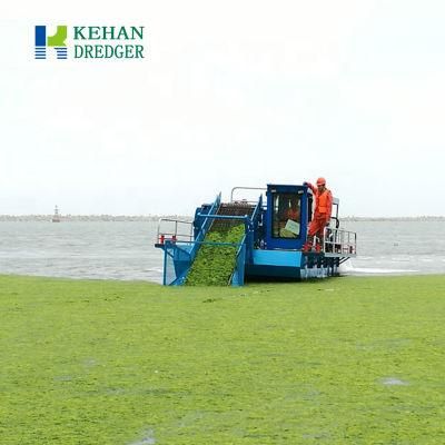 Aquatic Weed Skimmer Seaweed Cleaning Seabed Plant Removal Boat