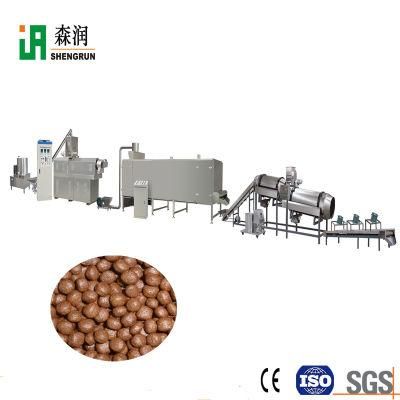 Full Automatic Dog Feed Bulking Equipment Pet Food Extrusion Machinery Feed Pellet Production Line