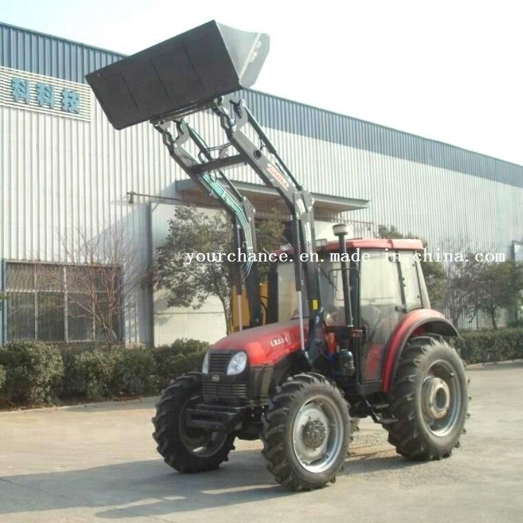 Tanzania Hot Sale Tz10d 70-100HP 4WD Farm Tractor Mounted Front End Loader with Standard Bucket