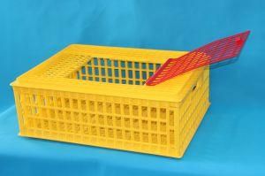 Poultry Farm Used Plastic Chicken Transport Cage 750*560*271.5mm