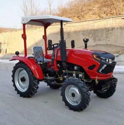 Lansu Hot Sale 4 Wheels Drive Tractor Agricultural Farm Tractor Mini Small Tractor