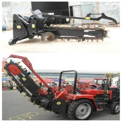 Factory Export Big or Small Gearbox Chain Trencher Machine