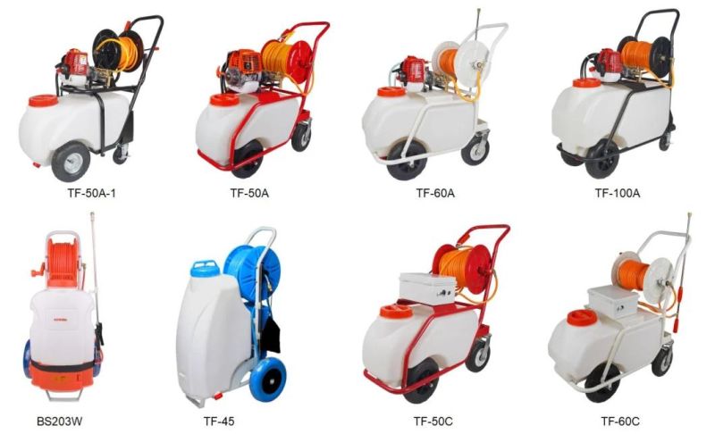 45L Agricultural Trolley Type Electric Battery Sprayer