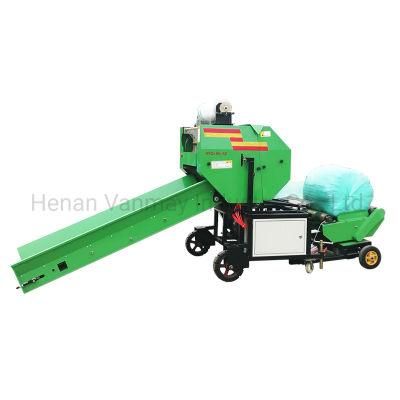 Professional Silage Cattle Feed Processing Machines Baler Wrapper Mini Hay Baler