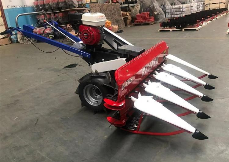 Multifunction Automatic Walking Tractor Reaper Mini Rice Wheat Harvester New Small Combine Harvester Price