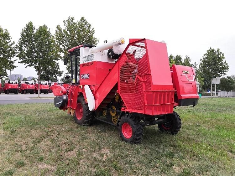 with Straw Collection Use for Flax Seeds and Flax Combine Type Harvester