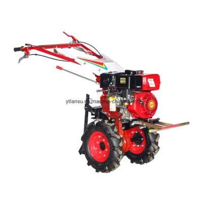 CE 1.0-1.5m Gardening Tools and Equipment 170f Mini 6.5HP Gasoline Rotary Power Tiller