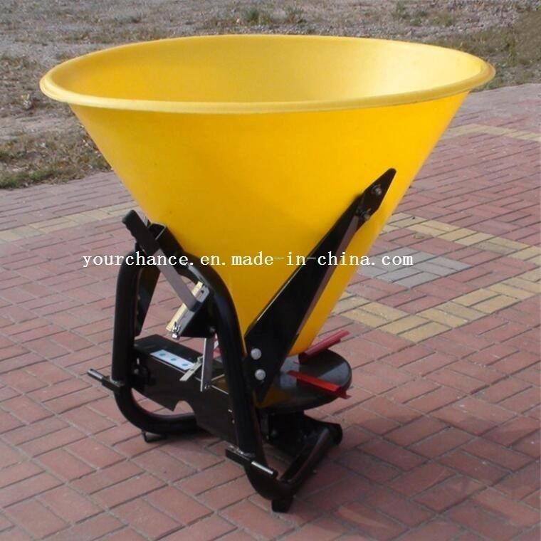 Hot Selling CDR Series 260L-1000L Plastic Hopper Fertilizer Spreader for 12-100HP Farm Tractor