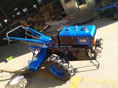 Hot Sale Hand Farm Walking Tractor Factory Directly Sale High Quality Water Cooled Diesel Two Wheel Walking Tractor