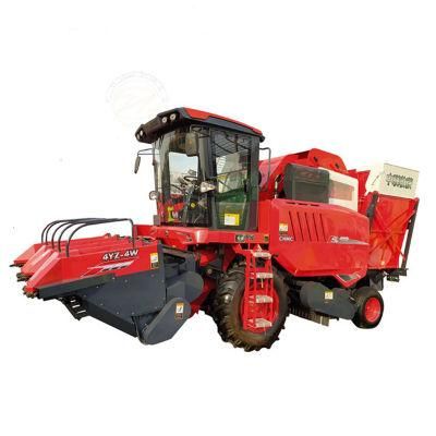 Corn Ear Picking and Peeling Maize Harvesting Machine