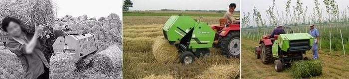 Tractor Mounted Round Type Hay Baler