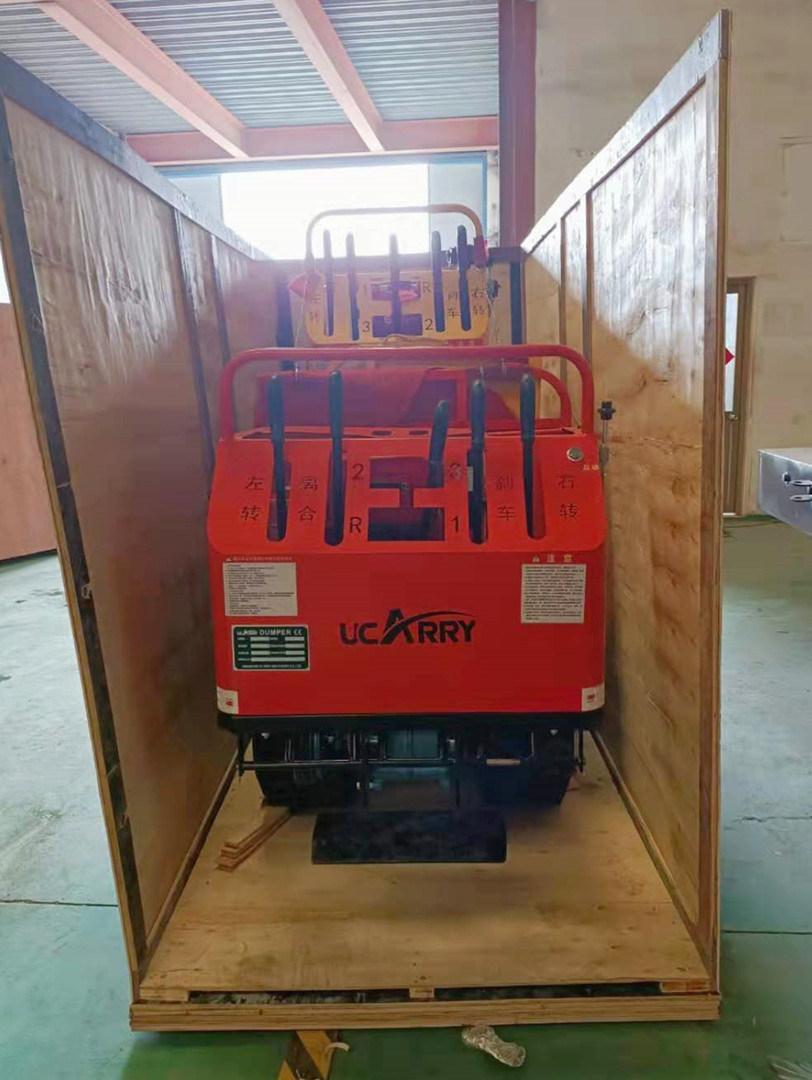 Factory Sells China Mini Self-Loadering Dumper Small Crawler Dumper