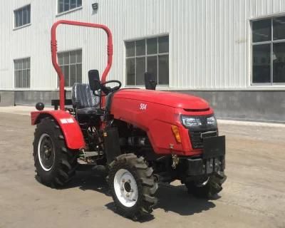 Lansu Factory Price 4 Wheels Drive Tractor Agricultural Farm Tractor