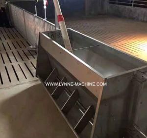 Buy 304 Stainless Steel Pig/Sow Feeder Double Side