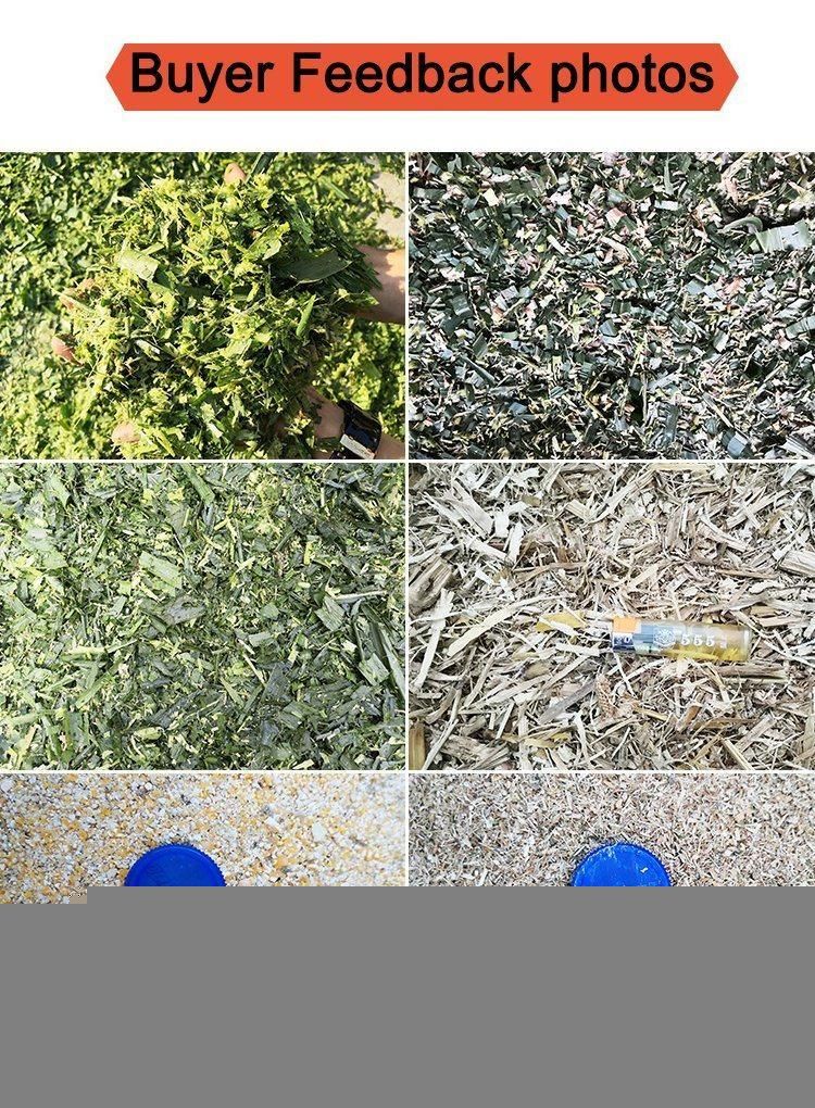 Factory Chaff Cutting Making Silage Cattle Feed Straw Chopper Chaff Cutter Cutting Machine