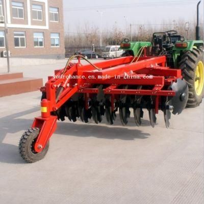 Manufacturer Supply Farm Implement 1bz (BX) -1.8 1.8m Width 18 Discs Semi-Mounted Hydraulic Heavy Duty Disc Harrow for 65-80HP Tractor