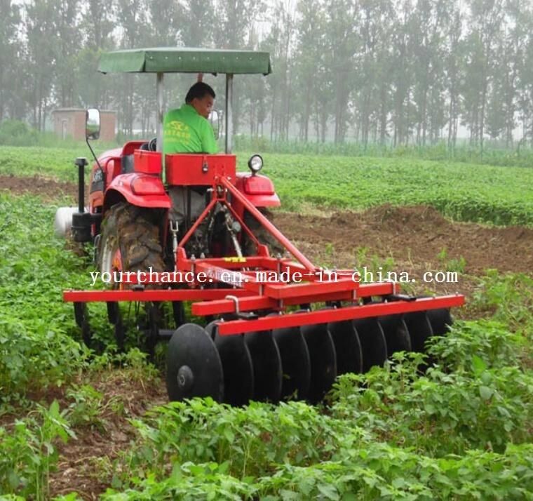 Hot Sale 1bjx-1.8 1.8m Width 16 Discs Mounted Medium Disc Harrow for 35-45HP Tractor