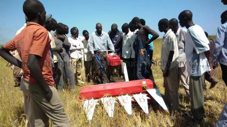 High Efficiency Grain Reaper Binder/Wheat Reaper /Small Rice Paddy Cutting Machine